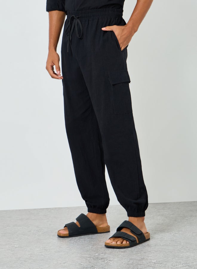 Take Two Men Solid Pocket Detail Shirt and Pants Co-Ords - Image 5